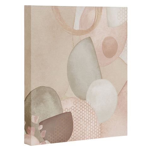 Sheila Wenzel-Ganny Pastel Shapes Patterns Art Canvas