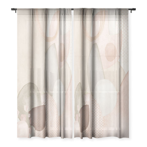 Sheila Wenzel-Ganny Pastel Shapes Patterns Sheer Non Repeat