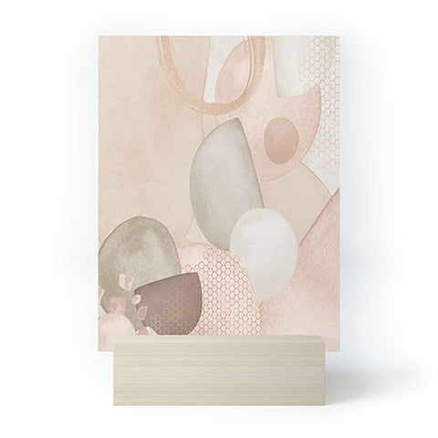 Sheila Wenzel-Ganny Pastel Shapes Patterns Mini Art Print