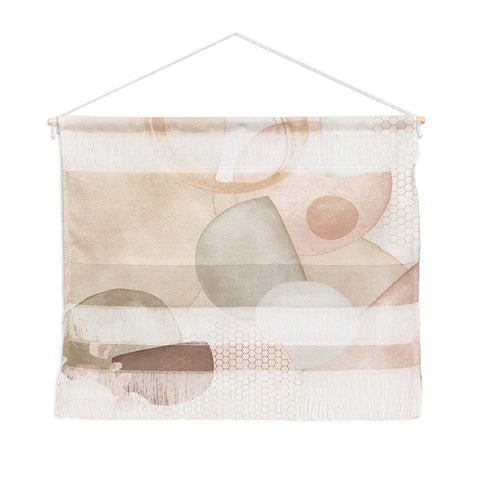 Sheila Wenzel-Ganny Pastel Shapes Patterns Wall Hanging Landscape