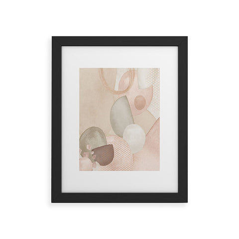 Sheila Wenzel-Ganny Pastel Shapes Patterns Framed Art Print