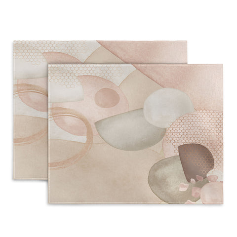 Sheila Wenzel-Ganny Pastel Shapes Patterns Placemat
