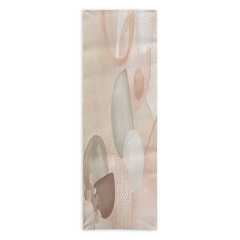 Sheila Wenzel-Ganny Pastel Shapes Patterns Yoga Towel