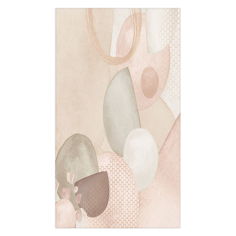 Sheila Wenzel-Ganny Pastel Shapes Patterns Tablecloth