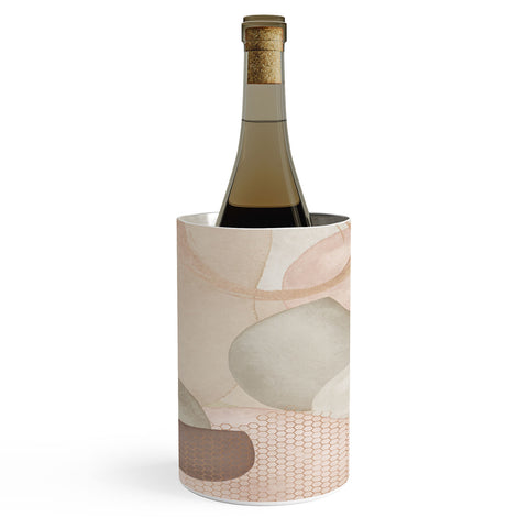 Sheila Wenzel-Ganny Pastel Shapes Patterns Wine Chiller