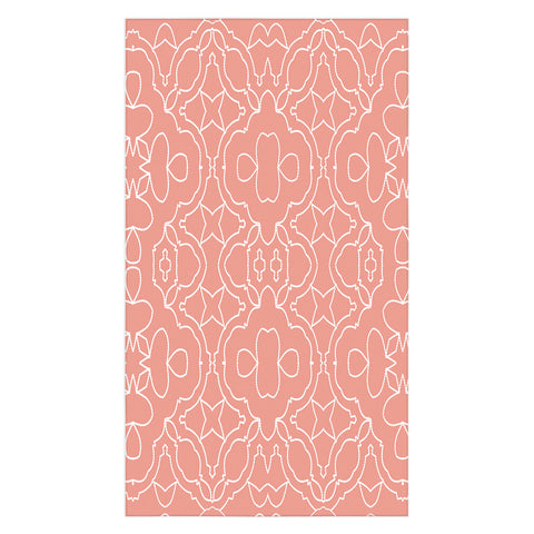 Sheila Wenzel-Ganny Pastellea Pink Pattern Tablecloth