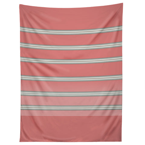 Sheila Wenzel-Ganny Pink Ombre Stripes Tapestry