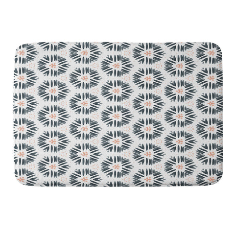 Sheila Wenzel-Ganny Playful Pastel Geometric Memory Foam Bath Mat