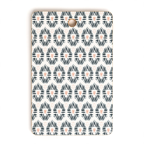 Sheila Wenzel-Ganny Playful Pastel Geometric Cutting Board Rectangle