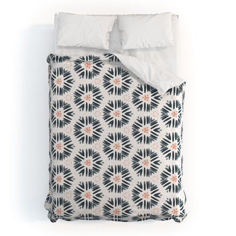 Sheila Wenzel-Ganny Playful Pastel Geometric Duvet Cover