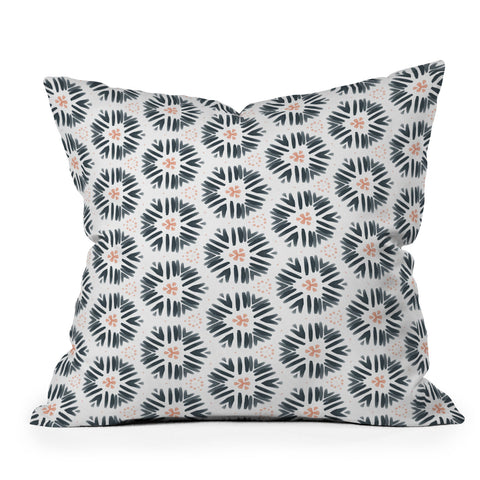 Sheila Wenzel-Ganny Playful Pastel Geometric Throw Pillow