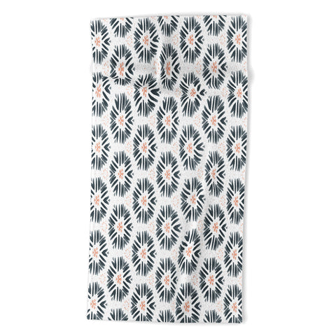 Sheila Wenzel-Ganny Playful Pastel Geometric Beach Towel