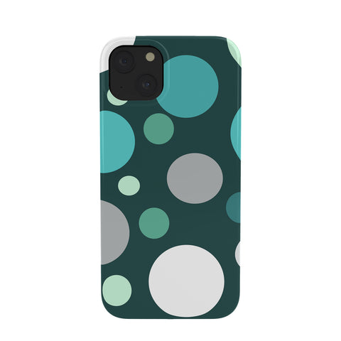 Sheila Wenzel-Ganny Polka DOT Green Blues Phone Case