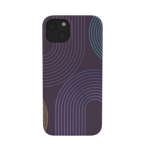 Sheila Wenzel-Ganny Purple Chalk Abstract Phone Case