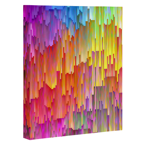 Sheila Wenzel-Ganny Rainbow Cascade Art Canvas