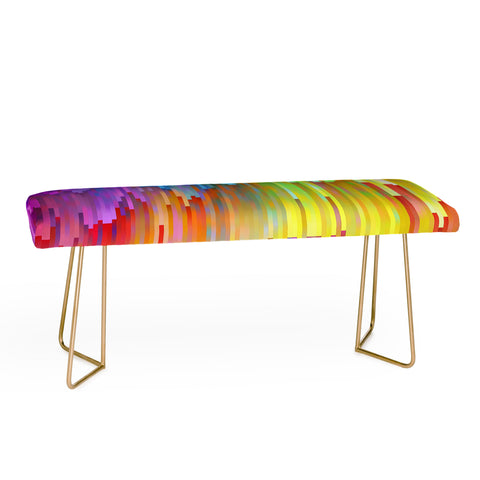 Sheila Wenzel-Ganny Rainbow Cascade Bench