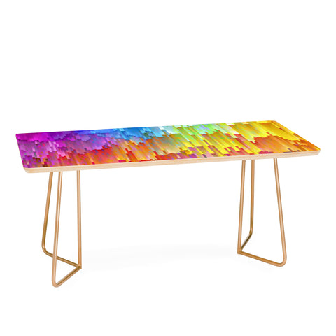 Sheila Wenzel-Ganny Rainbow Cascade Coffee Table