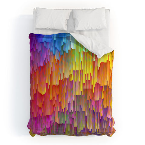 Sheila Wenzel-Ganny Rainbow Cascade Comforter