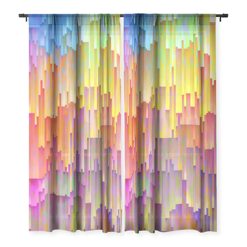 Sheila Wenzel-Ganny Rainbow Cascade Sheer Non Repeat