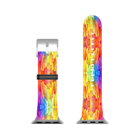 Sheila Wenzel-Ganny Rainbow Cascade Apple Watch Band