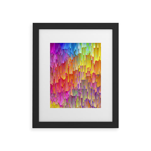 Sheila Wenzel-Ganny Rainbow Cascade Framed Art Print