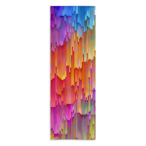 Sheila Wenzel-Ganny Rainbow Cascade Yoga Towel