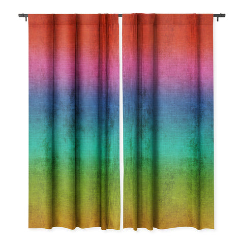 Sheila Wenzel-Ganny Rainbow Linen Abstract Blackout Non Repeat