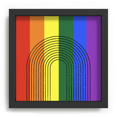 Sheila Wenzel-Ganny Rainbow Love Recessed Framing Square