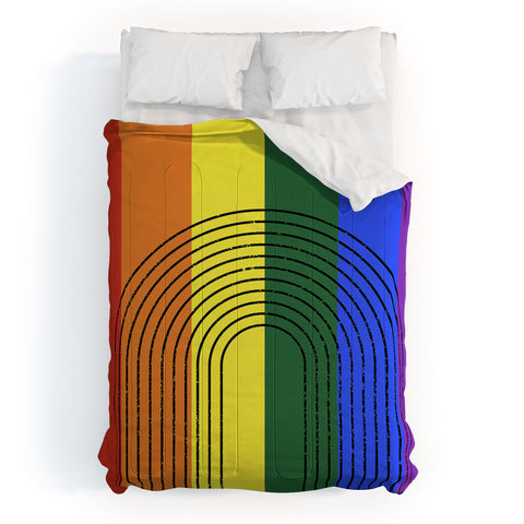 Sheila Wenzel-Ganny Rainbow Love Comforter