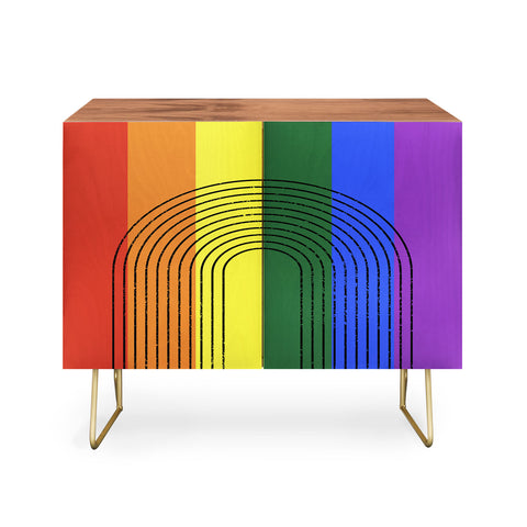 Sheila Wenzel-Ganny Rainbow Love Credenza