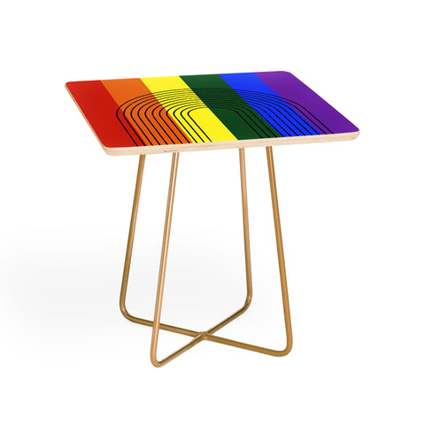 Sheila Wenzel-Ganny Rainbow Love Side Table