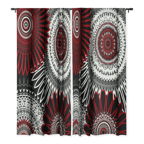 Sheila Wenzel-Ganny Red Mandala Love Blackout Non Repeat