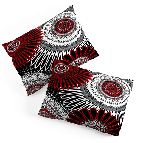 Sheila Wenzel-Ganny Red Mandala Love Pillow Shams