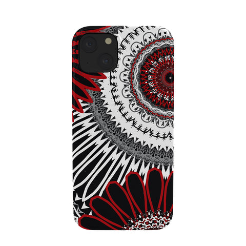 Sheila Wenzel-Ganny Red Mandala Love Phone Case