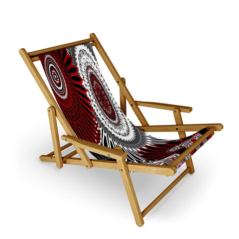 Sheila Wenzel-Ganny Red Mandala Love Sling Chair