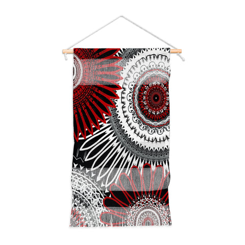 Sheila Wenzel-Ganny Red Mandala Love Wall Hanging Portrait