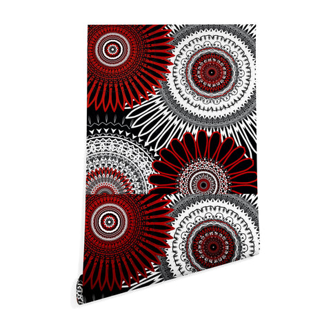 Sheila Wenzel-Ganny Red Mandala Love Wallpaper