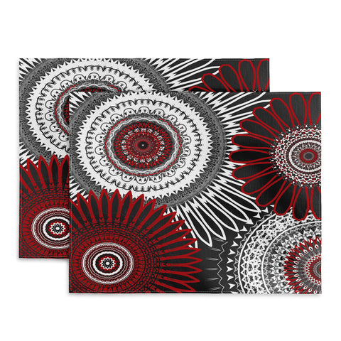 Sheila Wenzel-Ganny Red Mandala Love Placemat