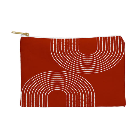Sheila Wenzel-Ganny Red Minimalist Pouch