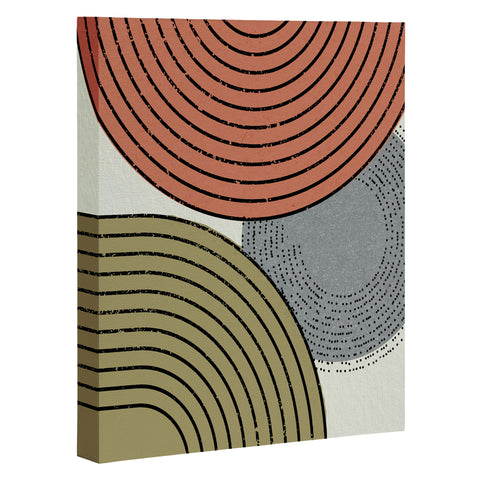 Sheila Wenzel-Ganny Retro Minimalist Art Canvas
