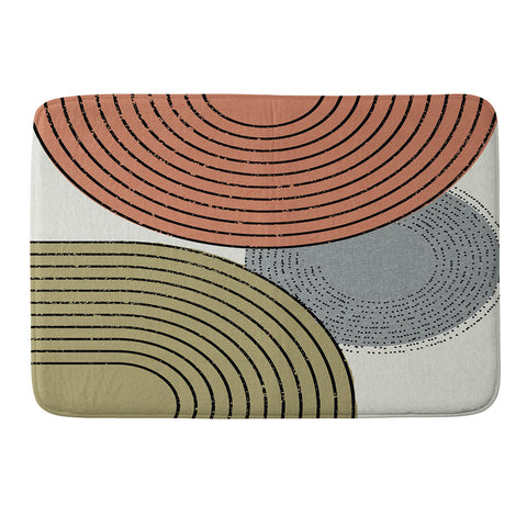 Sheila Wenzel-Ganny Retro Minimalist Memory Foam Bath Mat