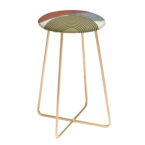 Sheila Wenzel-Ganny Retro Minimalist Counter Stool