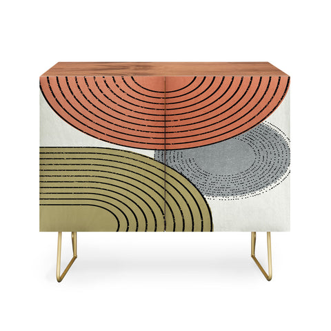 Sheila Wenzel-Ganny Retro Minimalist Credenza