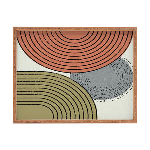 Sheila Wenzel-Ganny Retro Minimalist Rectangular Tray