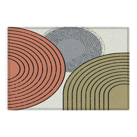 Sheila Wenzel-Ganny Retro Minimalist Outdoor Rug