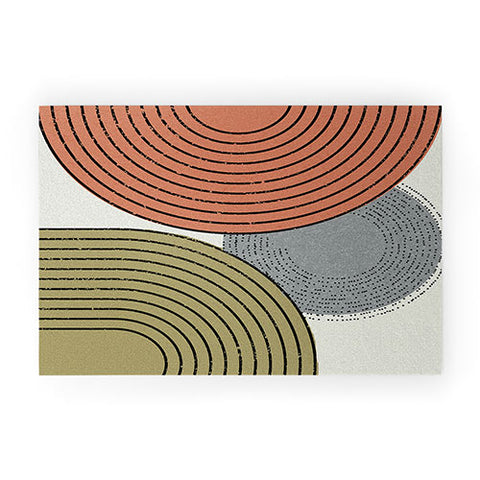 Sheila Wenzel-Ganny Retro Minimalist Welcome Mat