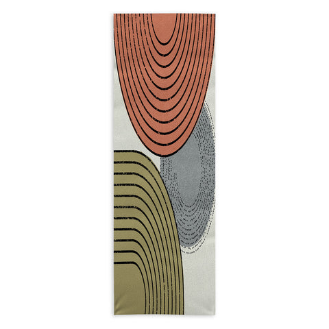 Sheila Wenzel-Ganny Retro Minimalist Yoga Towel