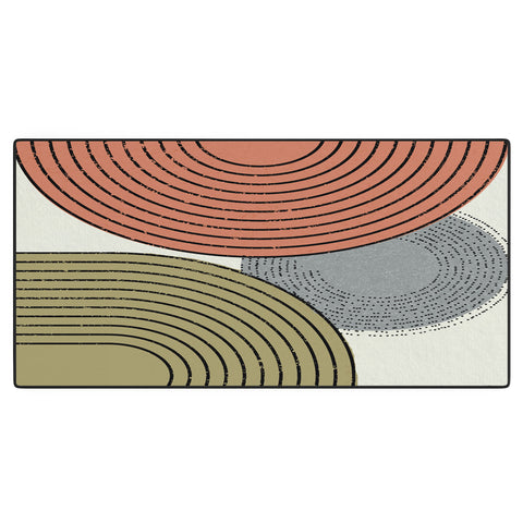 Sheila Wenzel-Ganny Retro Minimalist Desk Mat