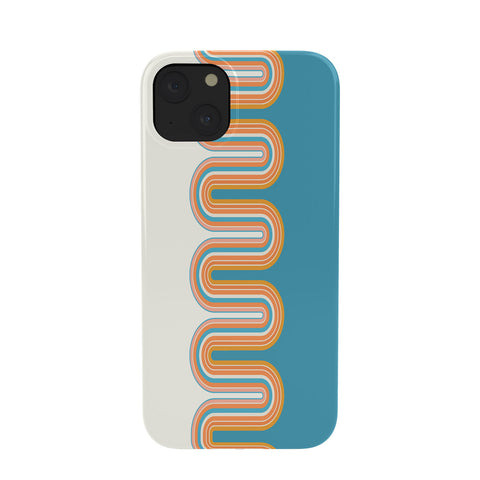 Sheila Wenzel-Ganny Retro Rainbow Wave Phone Case