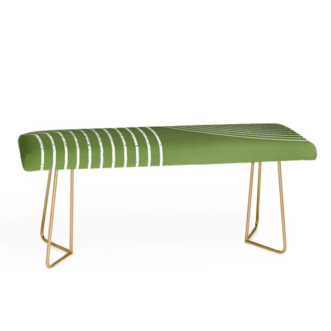 Sheila Wenzel-Ganny Sage Green Minimalist Bench